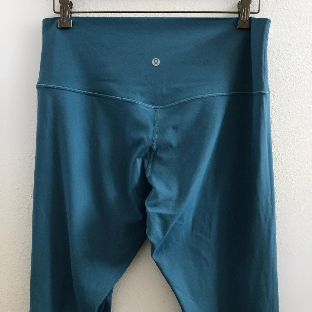 LULULEMON Align High-Rise Pant 28" Capture Blue Size 14 - Picture 5 of 10